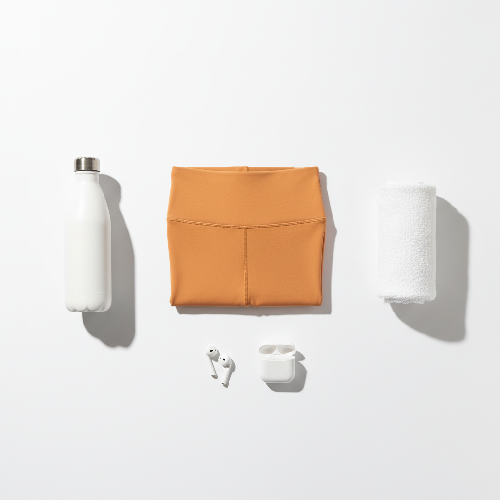 Orange Flatlay